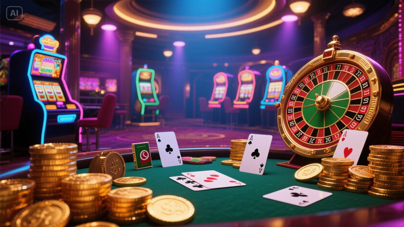 Casino  desktop and mobile interfaces