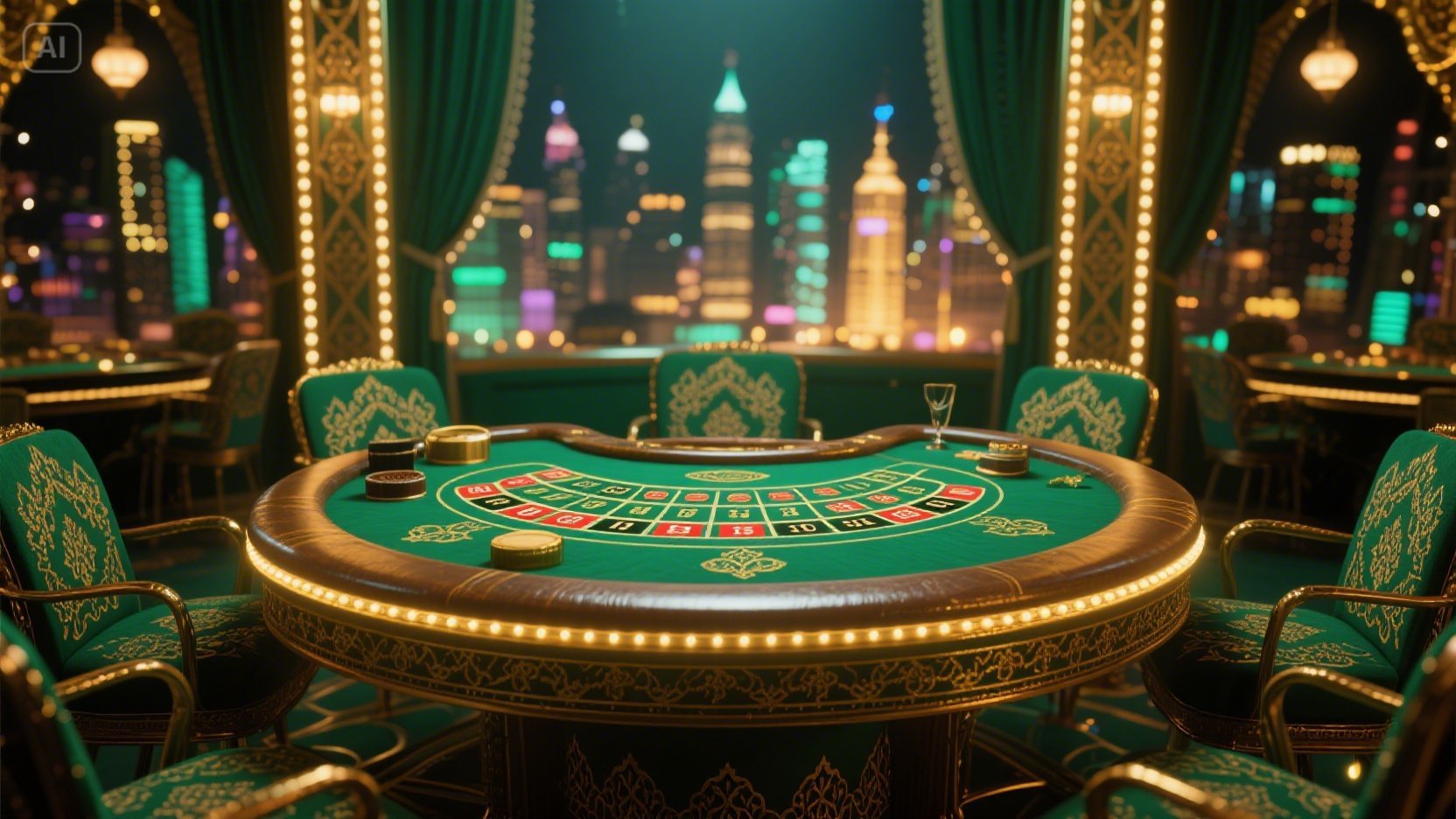 Casino  desktop and mobile interfaces